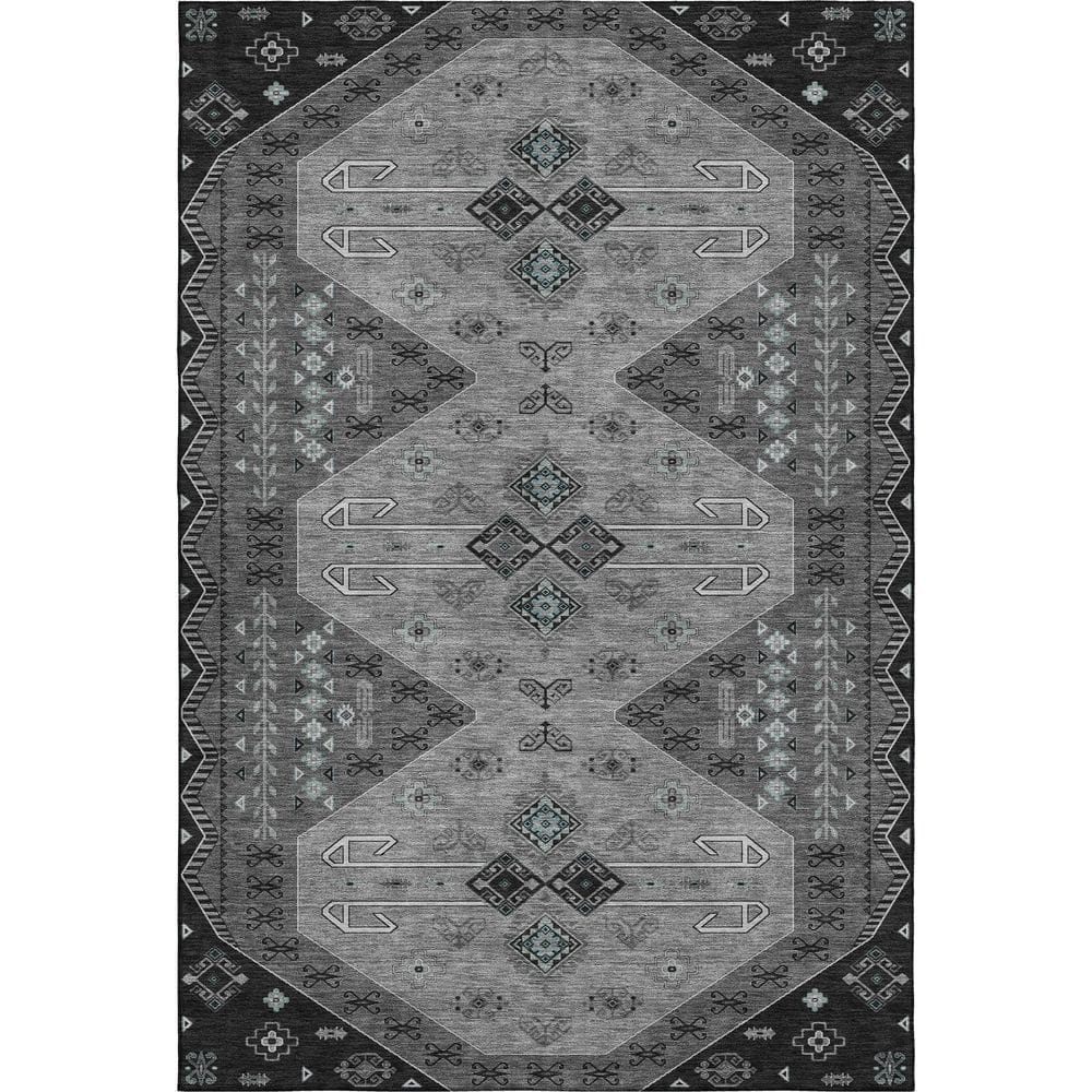 Addison Rugs Mayfield Premium Machine Washable Abstract AMF2565 ...