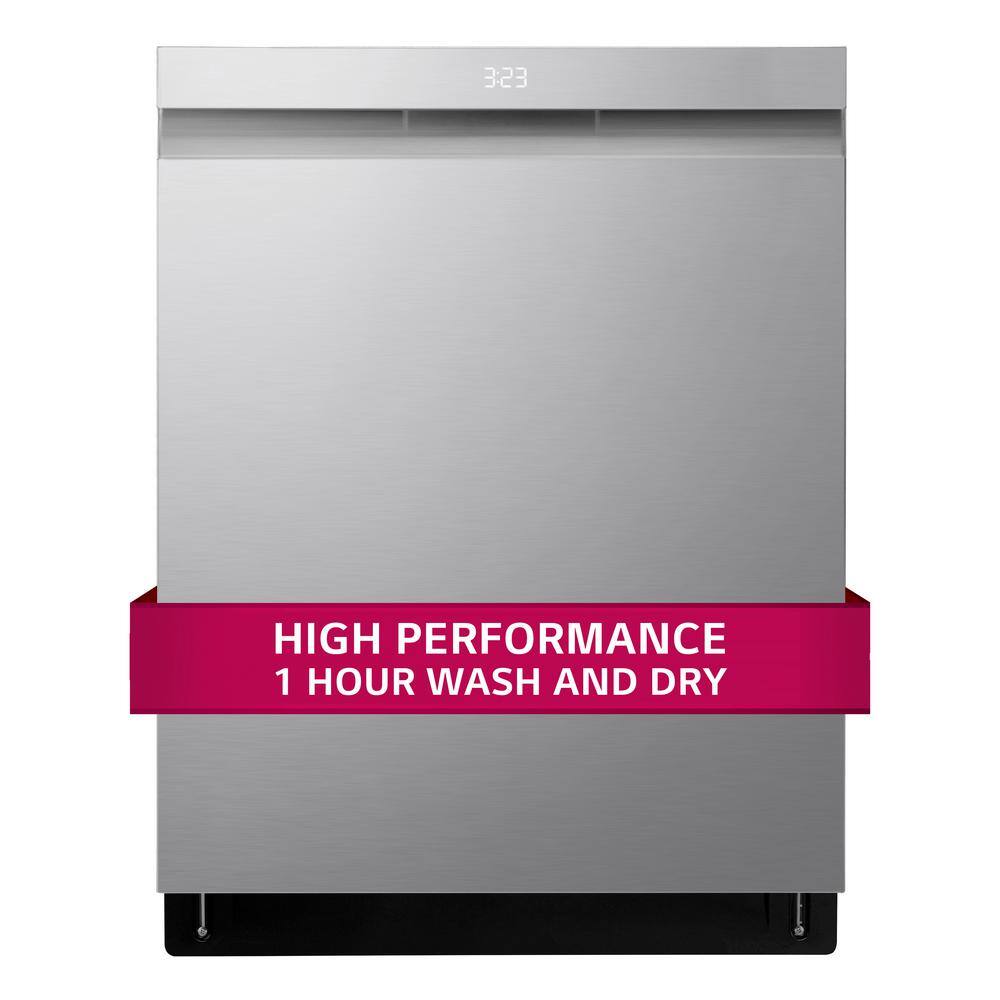 LG 24 in. PrintProof Stainless Steel Smart Top Control Dishwasher with