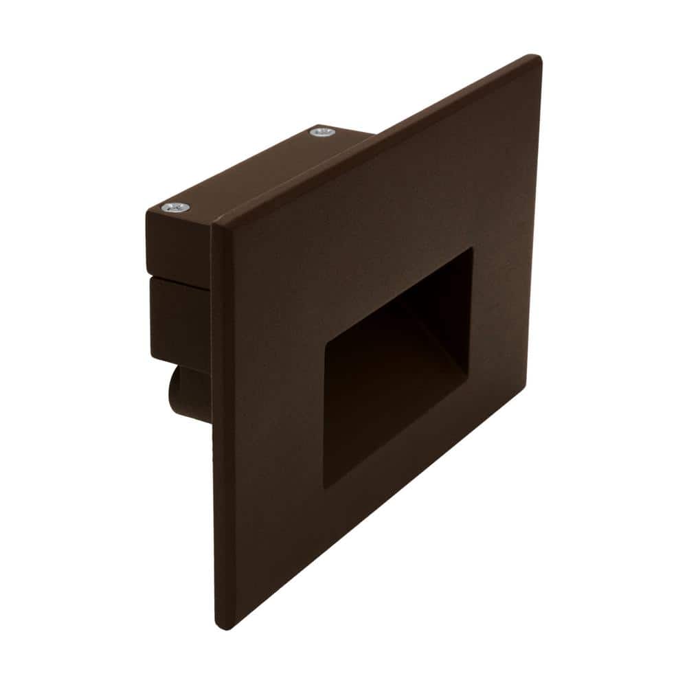 Bronze Matte LED Pathway Step Light