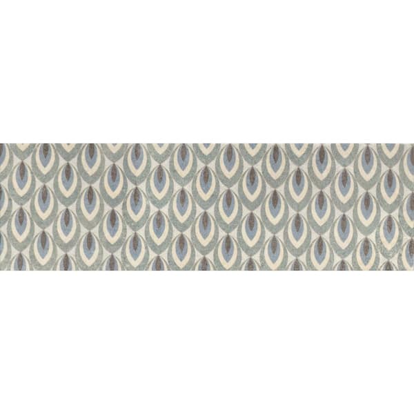 Emser Citadel Gray Porcelain Bullnose Tile (3-in x 12-in)