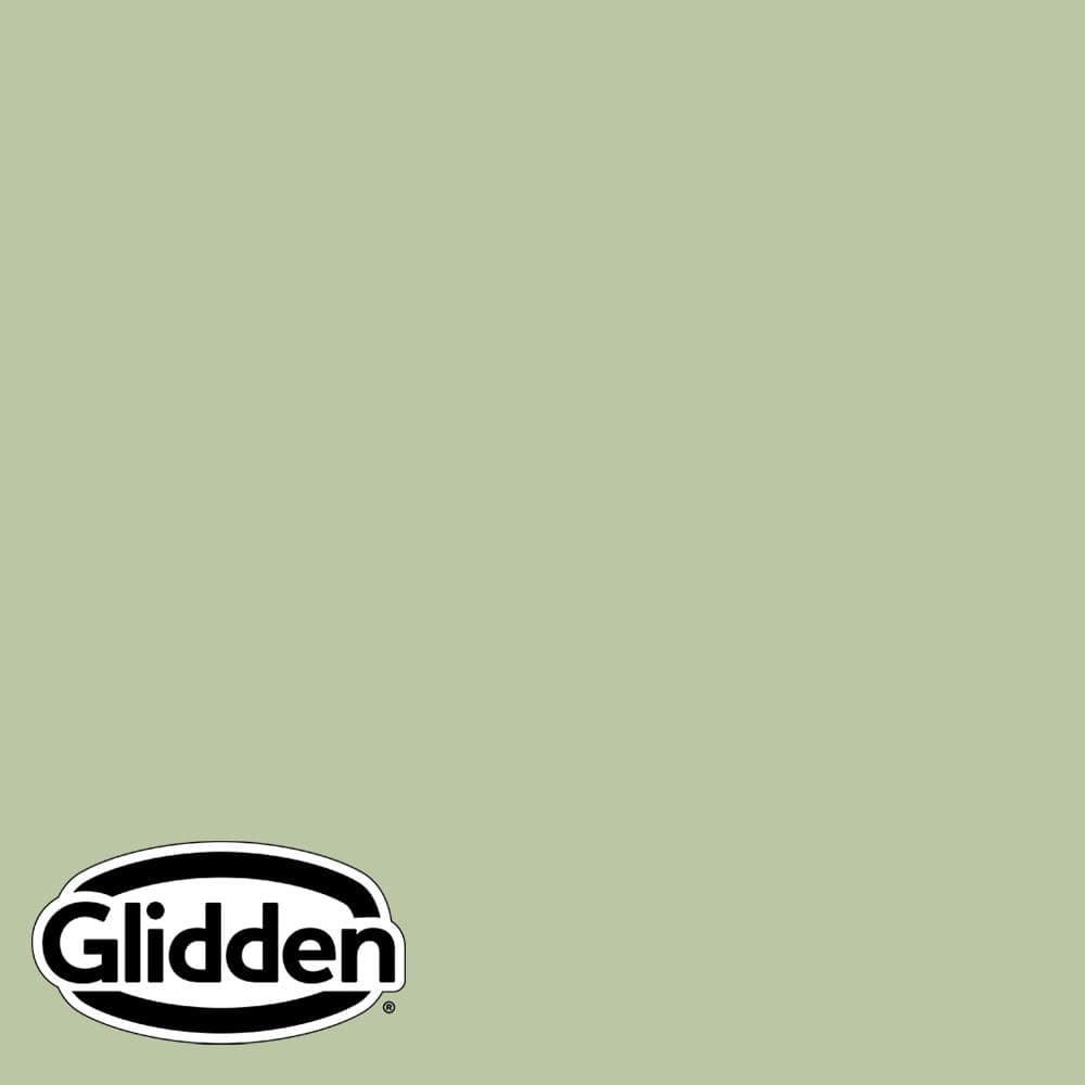 Glidden Essentials 5 gal. PPG11214 Quaking Grass Satin Exterior Paint