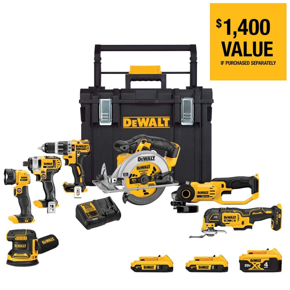 74-piece Combo Cordless Drill and Driver Set - 6787620