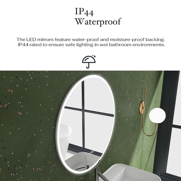 16X16 Inch Mirror Square Anti Rust Waterproof Shower Niche for