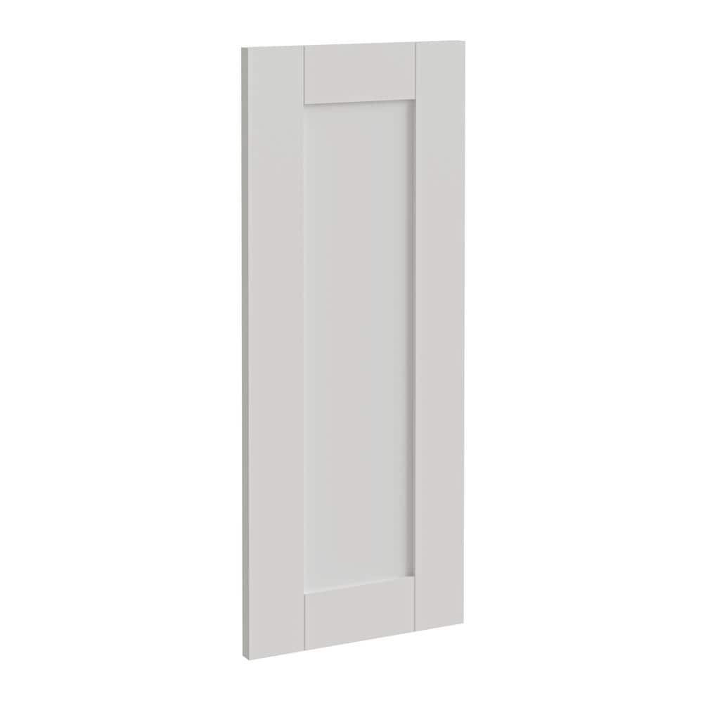 Washington Vesper White Plywood Shaker Assembled Wall Kitchen Cabinet End Panel 11.875 in. W x 0.75 in. D x 36 in. H