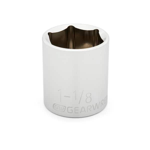 1/2 in. Drive 6 Point SAE Standard Socket 1-1/8 in.