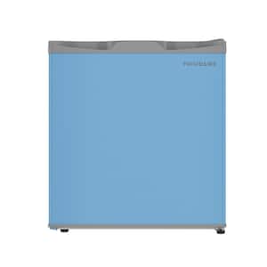 1.6 cu. ft. Mini Fridge in Blue with Freezer