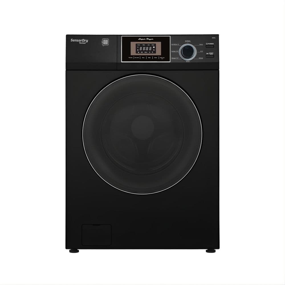 3.1 cu. ft. Premium Compact 24 in. Vented Dryer w/Washer Socket Sensor 110V in Black price history on PriceWatchPro