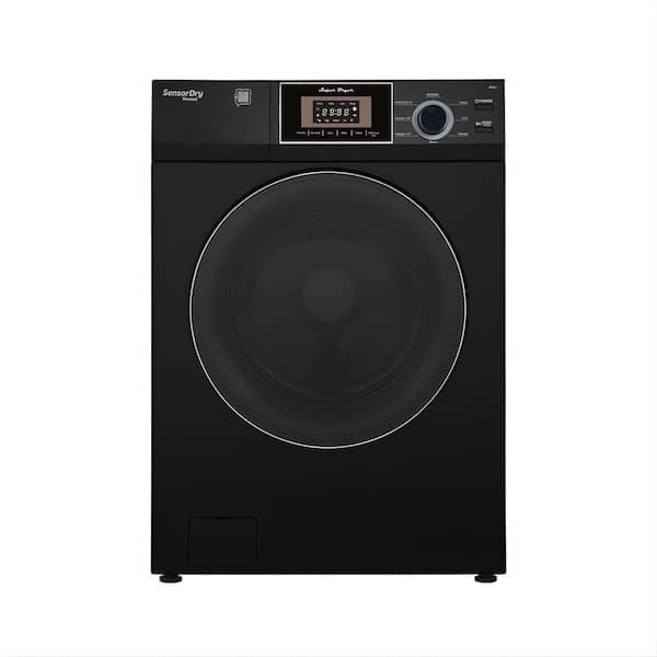 3.1 cu. ft. Premium Compact 24 in. Vented Dryer w/Washer Socket Sensor 110V in Black