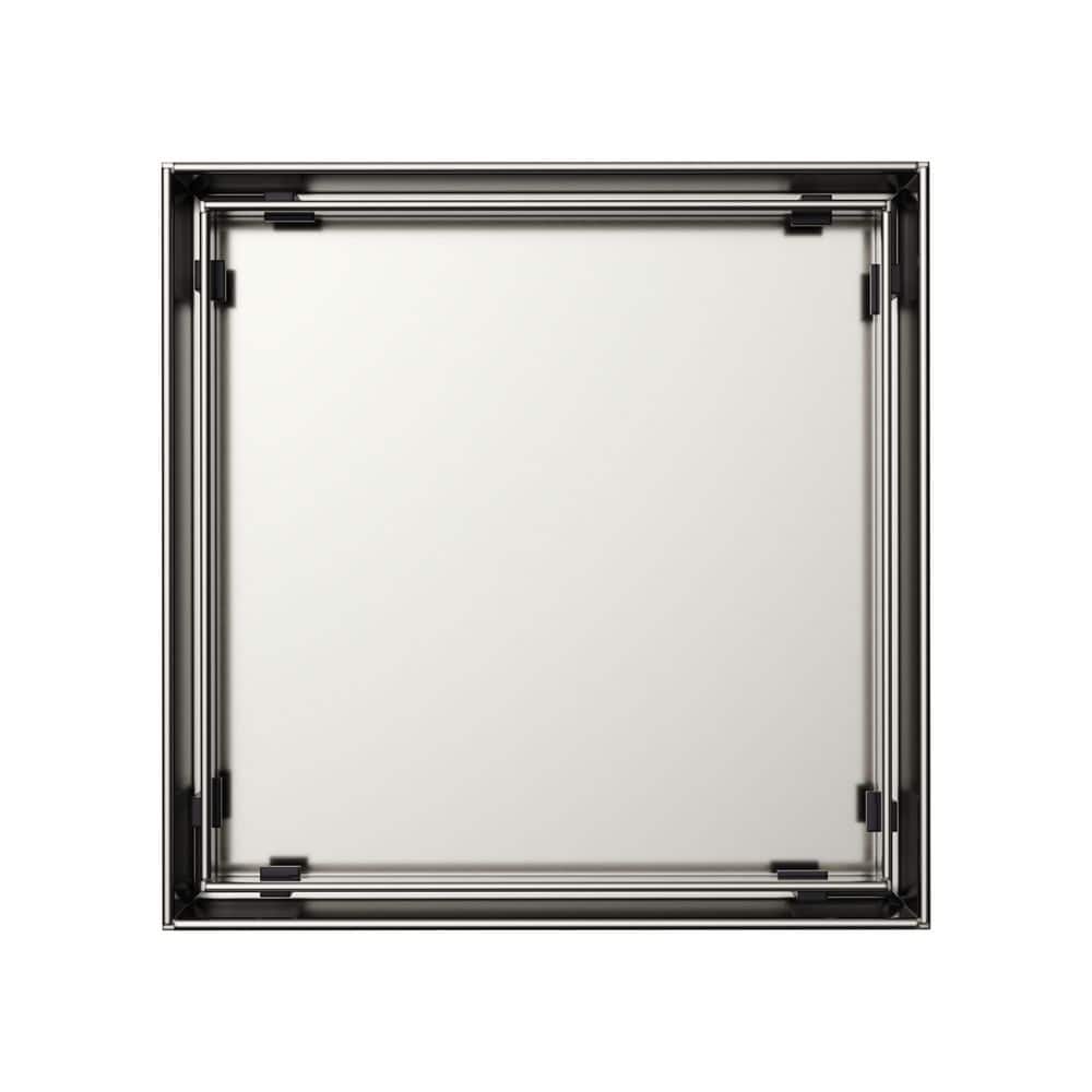 Essence 6 in. Square Tile Insert Shower Drain, Polished Stainless Steel price history on PriceWatchPro