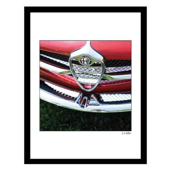 VENICE BEACH Collections Heller Photography CLASSIC ALPHA ROMEO Framed Printed by Steven A. Heller Abstract Poster Art Print 18 in. x 14 in.