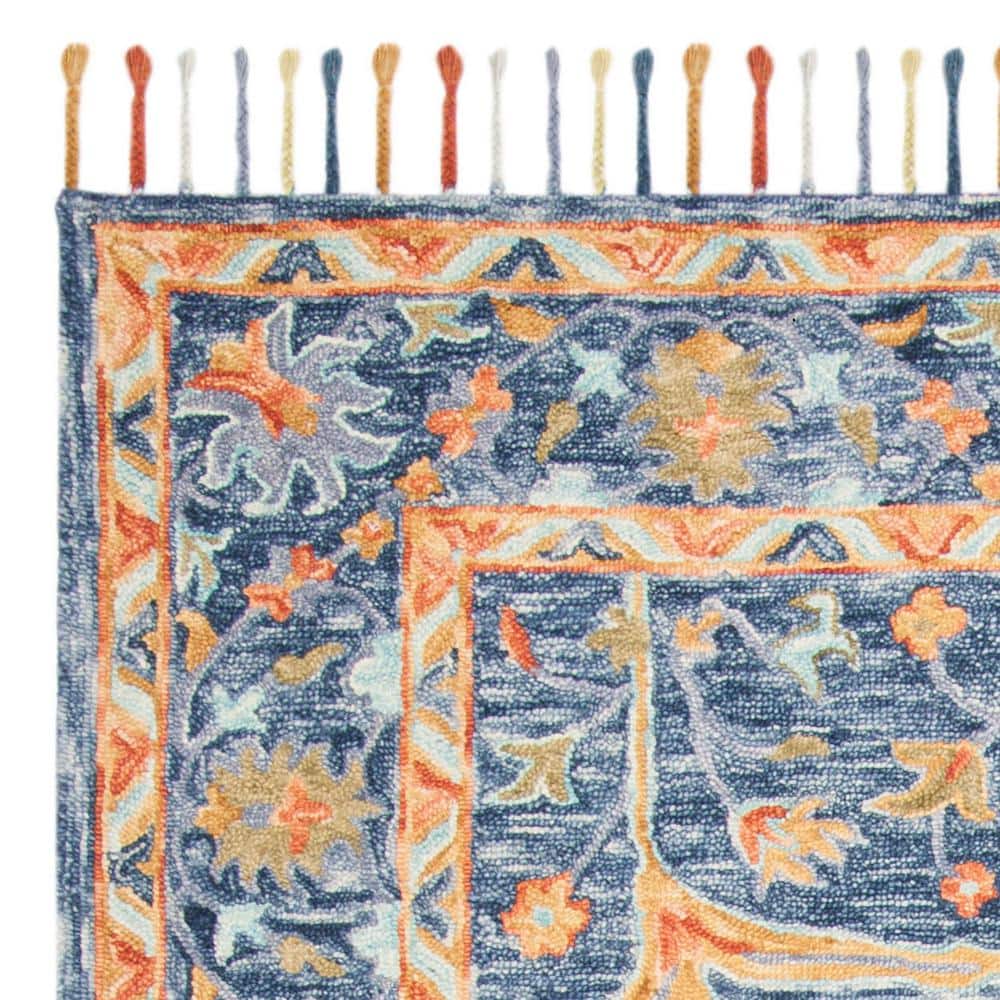 Handmade Multicolor Wool 9' x 12' Tufted Area Rug