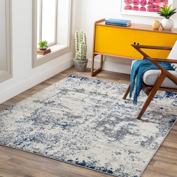 Linen Stripe Rug, 2.6' x 7' | Serena & Lily