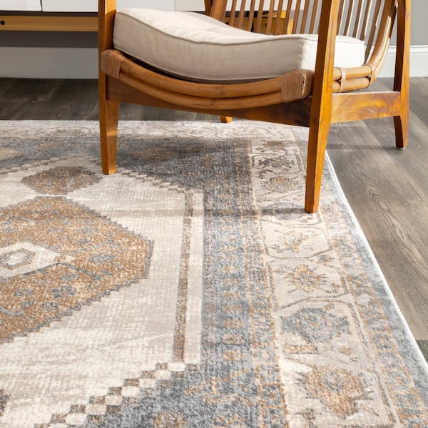 Giada Vintage Beige 5 ft. x 8 ft. Area Rug