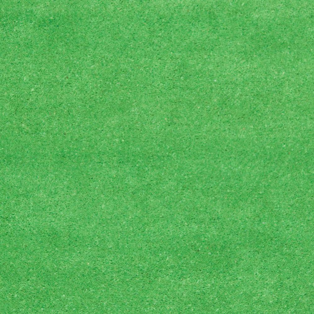 Handmade Tufted Square Kids' Play Rug in Blue Wool & Viscose, 3' x 5'