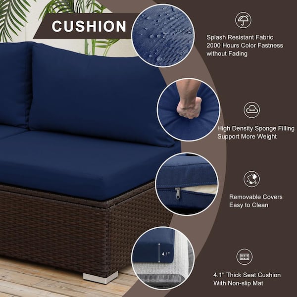 Easy-Clean Wheelchair Cushion - Large