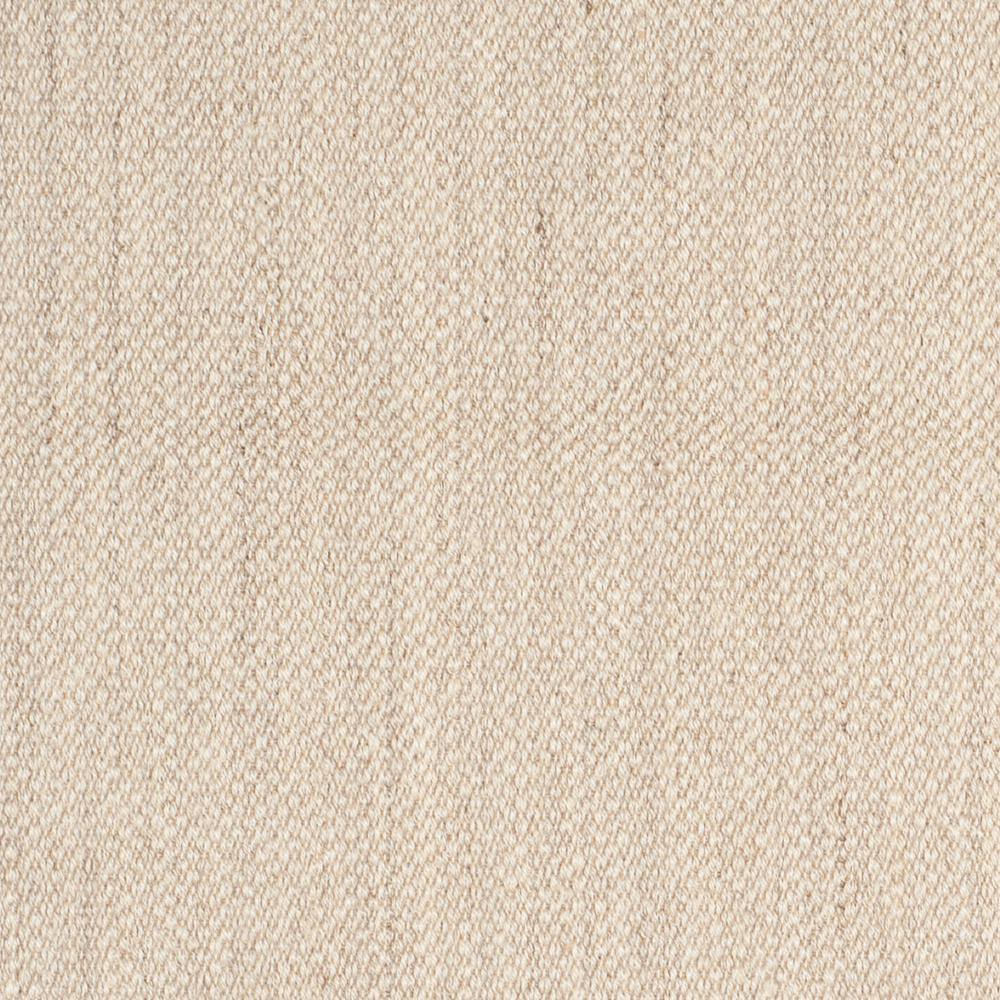 Marble Beige 9' Square Handwoven Cotton Area Rug
