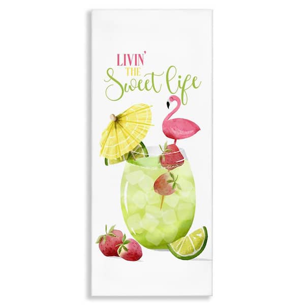 Stupell Industries Sweet Life Summer Drink by Deane Beesley Unframed Food Graphic Art Print 40 in. x 17 in.
