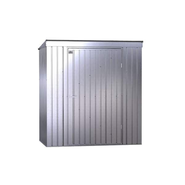 Elite 6 ft. W x 4 ft. D Galvalume Metal Premium Vented Corrosion Resistant Steel Storage Shed 21 sq. ft.
