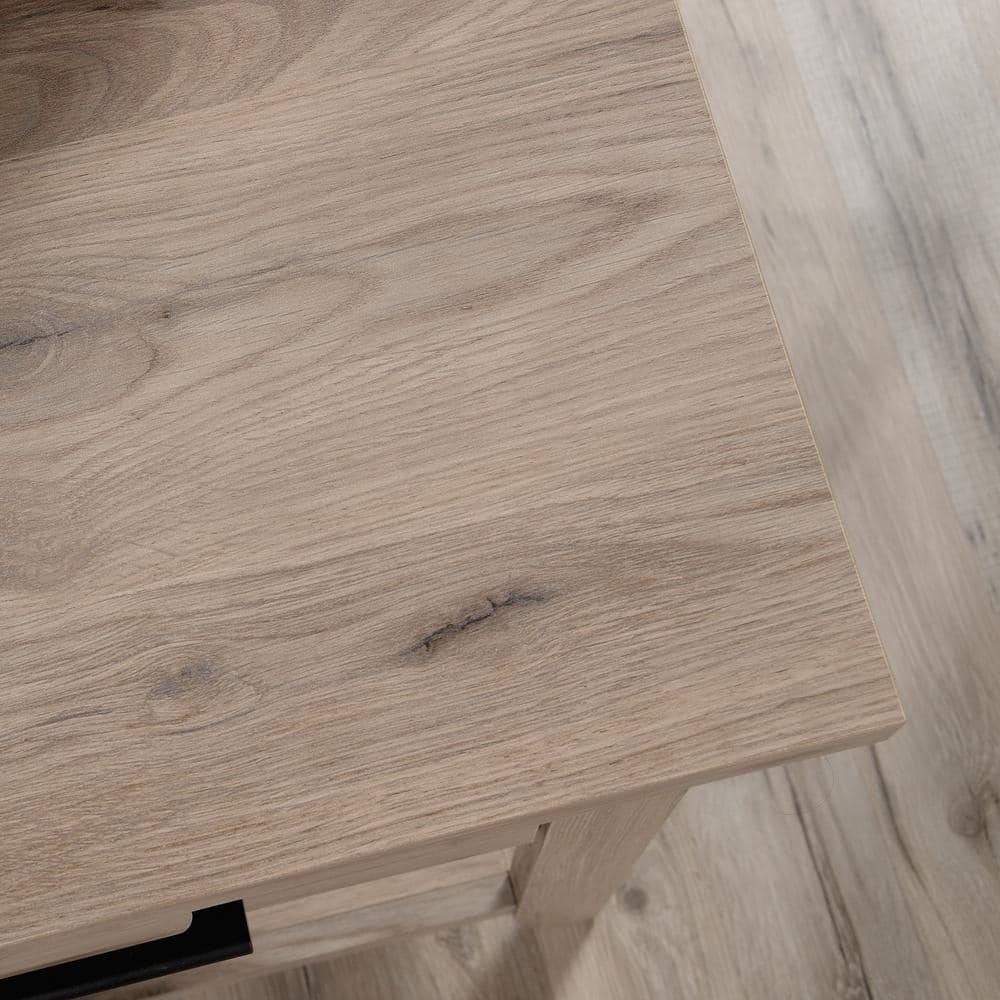 Laurel Oak Executive Corner Desk with Filing Drawer