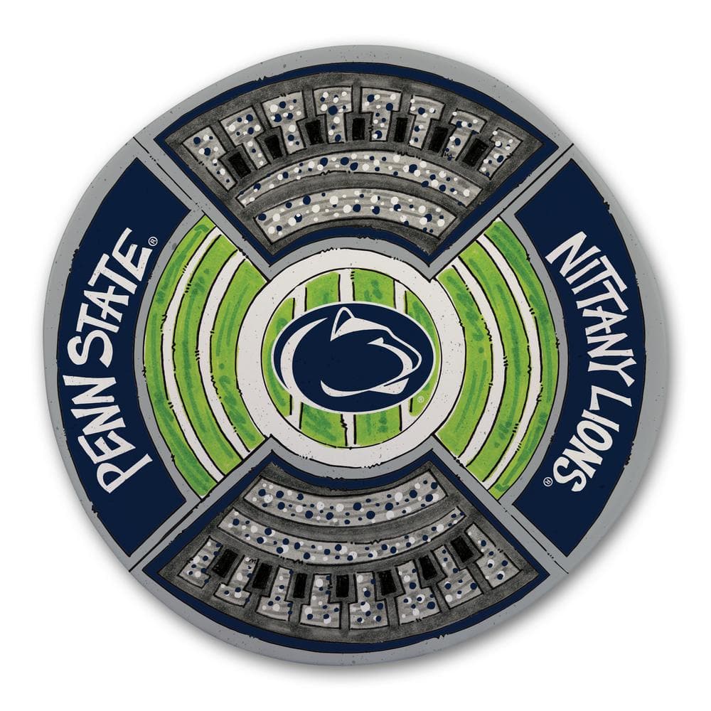 Magnolia Lane Penn State Football Stadium Melamine Platter