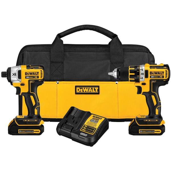 DEWALT 20-Volt MAX Lithium-Ion Cordless Brushless Combo Kit (2-Tool)