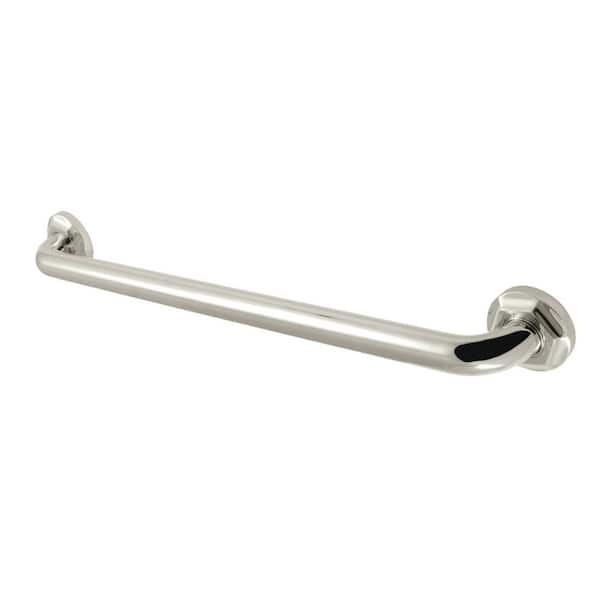 Kingston Brass Metropolitan 24 in. x 1-1/4 in. Grab Bar in Polished Nickel
