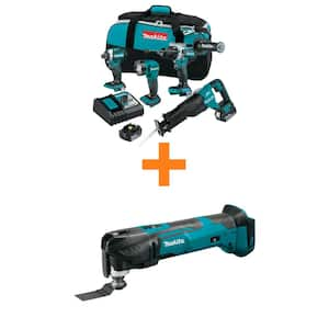 18V 5.0 Ah LXT Lithium-Ion Brushless Cordless Combo Kit and 18V LXT Variable Speed Oscillating Multi-Tool