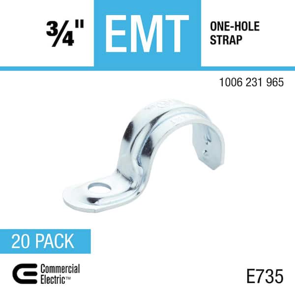 Sigma Electric Fascetta Stringitubo Midget One Hole - 1/10,2 Cm - Acciaio Stampato Zincato, 10 Pezzi