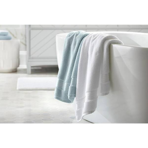 5-Star Hotel Cotton Bath Towel For Adults Thick Heavy White Travel