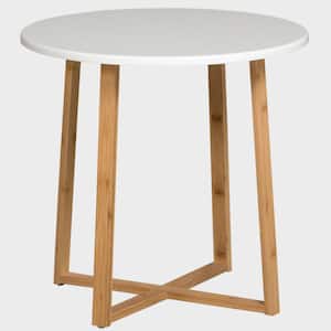 White Short Display Table