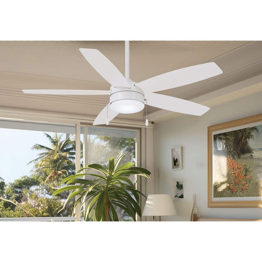 MINKA-AIRE Airetor III 54 in. Integrated LED Indoor Flat White