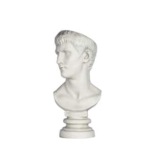 17.5 in. H Bust Planter of Antiquity Emperor Caligula Statue