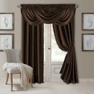 Versailles Faux Silk Blackout Window Curtain