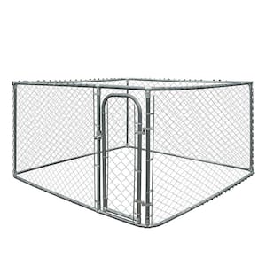 6 ft. H x 7.5 ft. W x 7.5 ft. L Dog Kennel