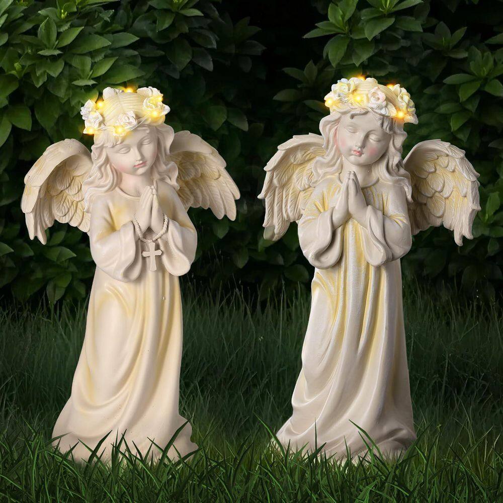2pcs Angel Garden Statue
