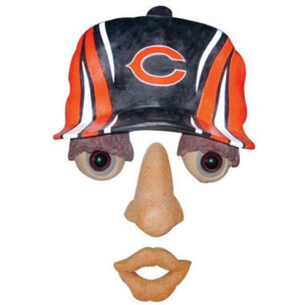 Team Sports America 14 in. x 7 in. Forest Face Chicago Bears