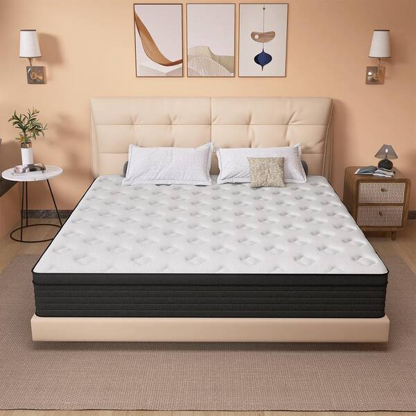 CHEVNI Fashionable King Medium Memory Foam 10 in. Bed-in-a-Box Mattress