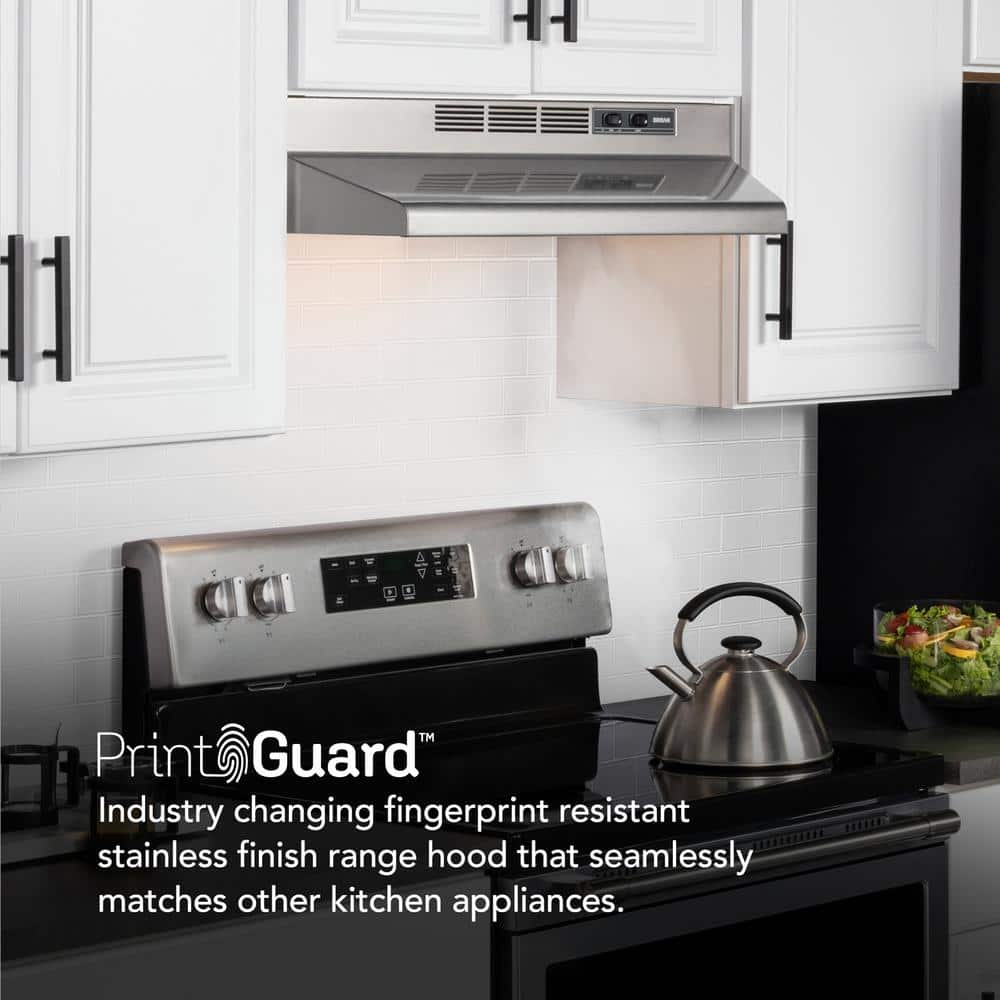 Broan 24" Stainless Steel Convertible Under-Cabinet Range Hood
