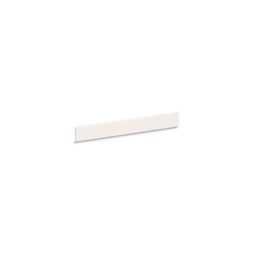 Pure White Quartz Rectangular Bathroom Backsplash