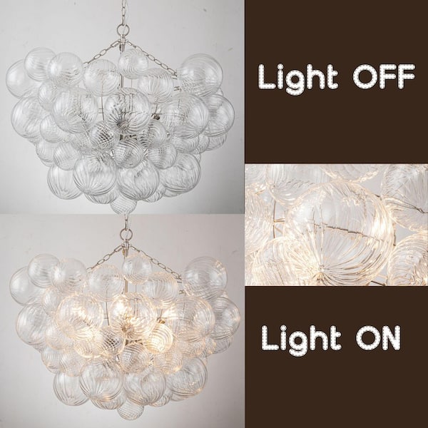 starlight✳︎ TUXEDO PARK LIGHTING 32 in. W x 9.75 in. H 4-Light Brushed