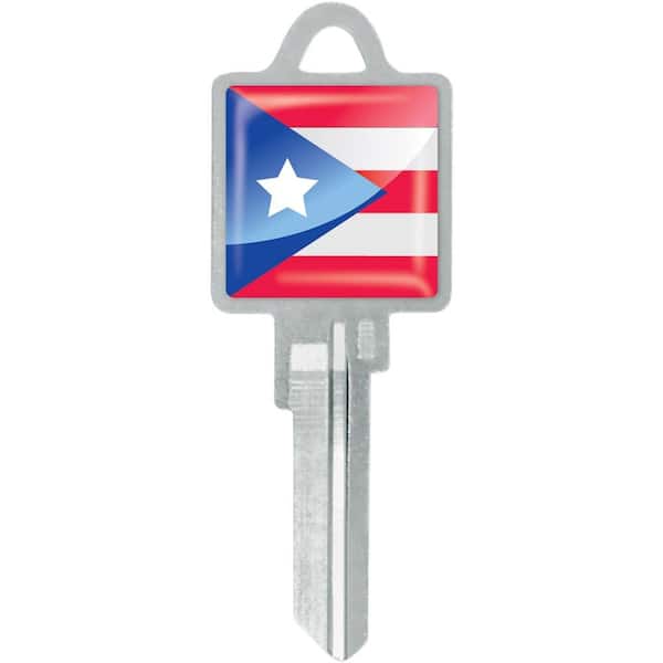 HY-KO Blank Klinky Puerto Rico House Key