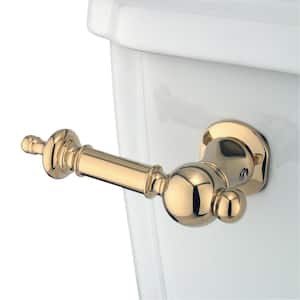 Templeton Toilet Tank Lever in Polished Brass
