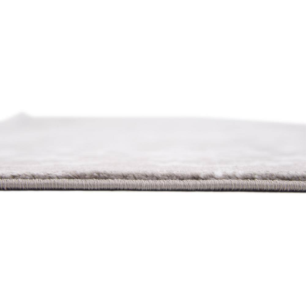 Light Gray Modern Classical 8' x 10' Indoor Abstract Rug