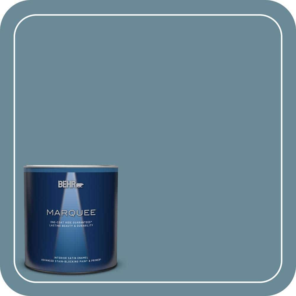 1 qt. #BIC-22 Relaxed Blue Satin Enamel Interior Paint & Primer price history on PriceWatchPro