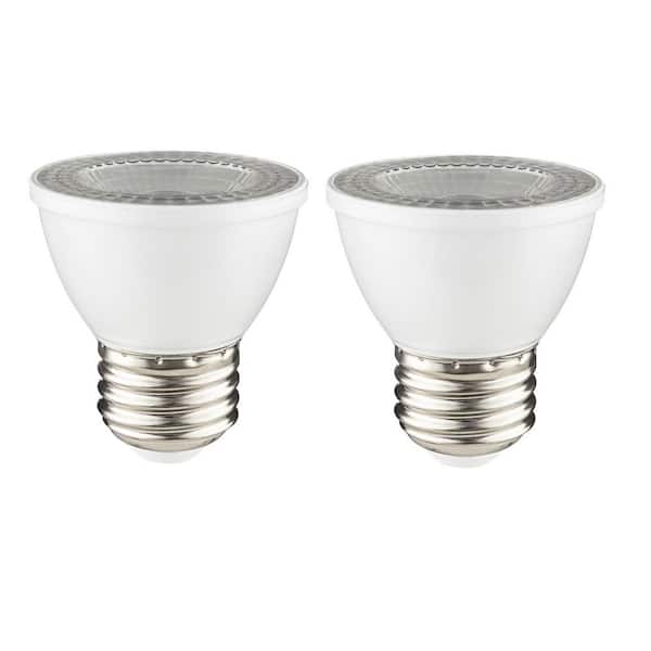 Sunlite 60-Watt Equivalent MR16 ETL Listed and Dimmable E26 Base LED Light Bulb in Daylight 5000K (2-Pack)