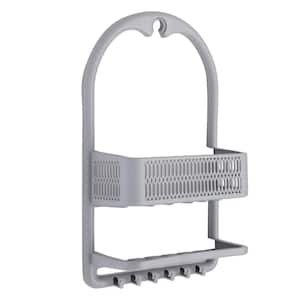 Molded Shower Caddy in Grey