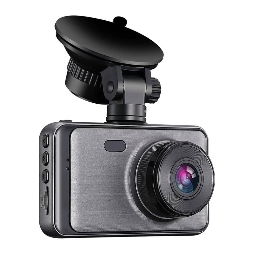 4K Dual Dash Cam with GPS, 5GHz WiFi, 3 in. IPS Display, Loop Recording, Co