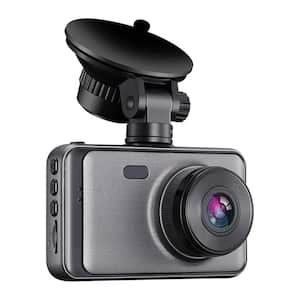 4K Dual Dash Cam with GPS, 5GHz WiFi, 3 in. IPS Display, Loop Recording, Collision Detection and Night Vision, Black