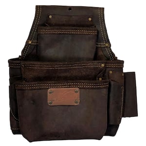 Pro 3 Pouch Oil-Tanned Leather Fastener Bag