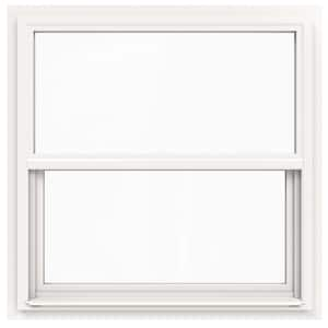 American Craftsman 32 in. x 54 in. 50 Series Low-E Argon SC Glass Double  Hung White Vinyl Replacement Window, Screen Incl 3254512LS - The Home Depot